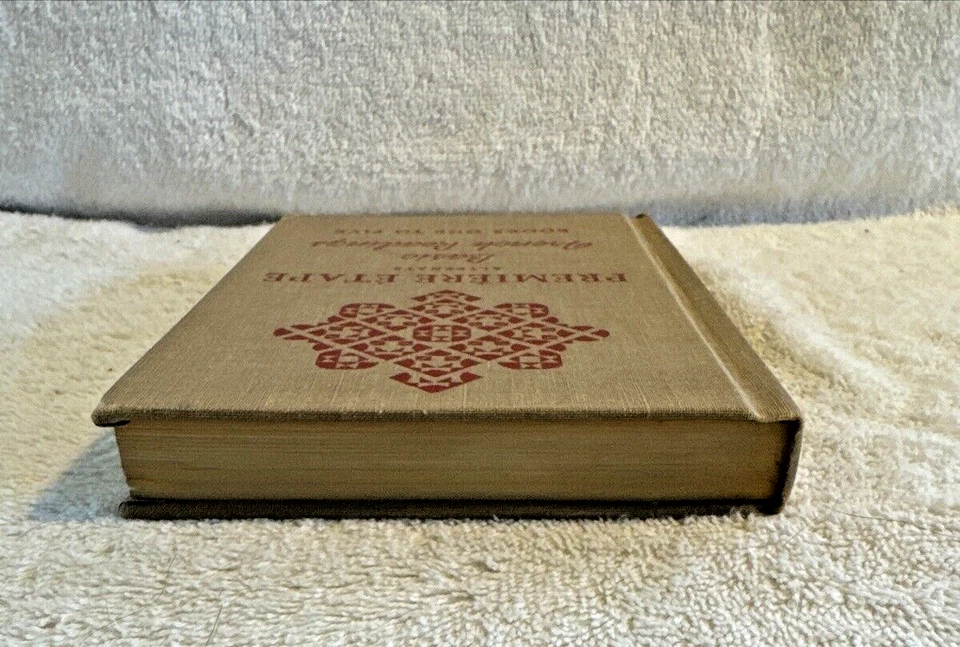 Vintage Premiere Etape" / Basic French Readings Books 1-5 Hardcover 1947 - Image 4 of 4