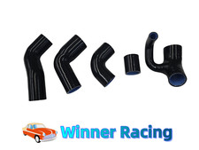 Tubi turbo neri adatti a Volvo 850 T-5/T-5R 1993-1997; S70/V70 T5 2.3L 1997-2000