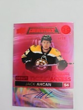 2021-22 Upper Deck Credentials Debut Ticket Access Autos Red #DTAA-JA Ahcan /99