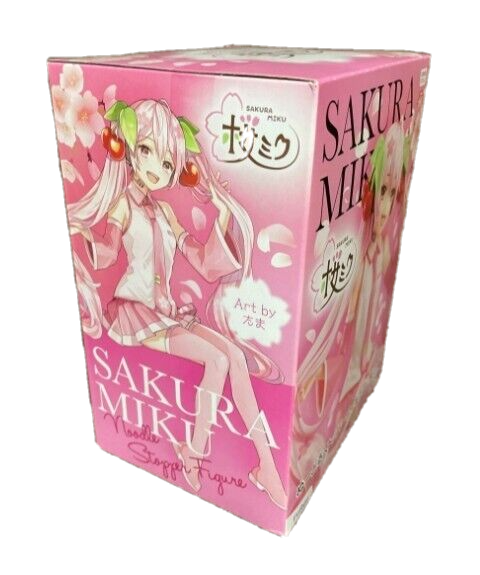 Sakura Miku Noodle stopper Wink Ver. FuRyu Hatsune Miku from Japan