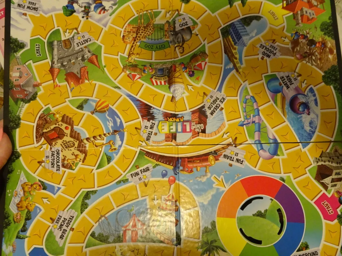 The Game of Life Junior, Board Game