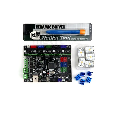 MKS Gen L mainboard V1.0, Artillery Sidewinder X1 / Genius mainboard, TMC2208