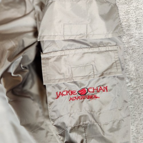Vintage Jackie Chan Adventures Cargo Pants Boys Youth XL 14/16 25X29 Gray - Picture 6 of 17