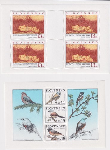 Slovakia 1999/2000 9 Mf Del Period +1 Bf MNH (Cod.7428) - Picture 3 of 6