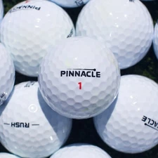 50 Pinnacle Assorted Used Golf Balls 5/4A Great Quality - FREE SHIPPING