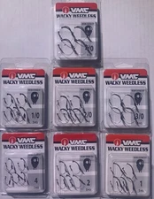 Vmc Ike Approved Wacky Weedless Hook Terminal Tackle Choose FEDEX 2 Day Read