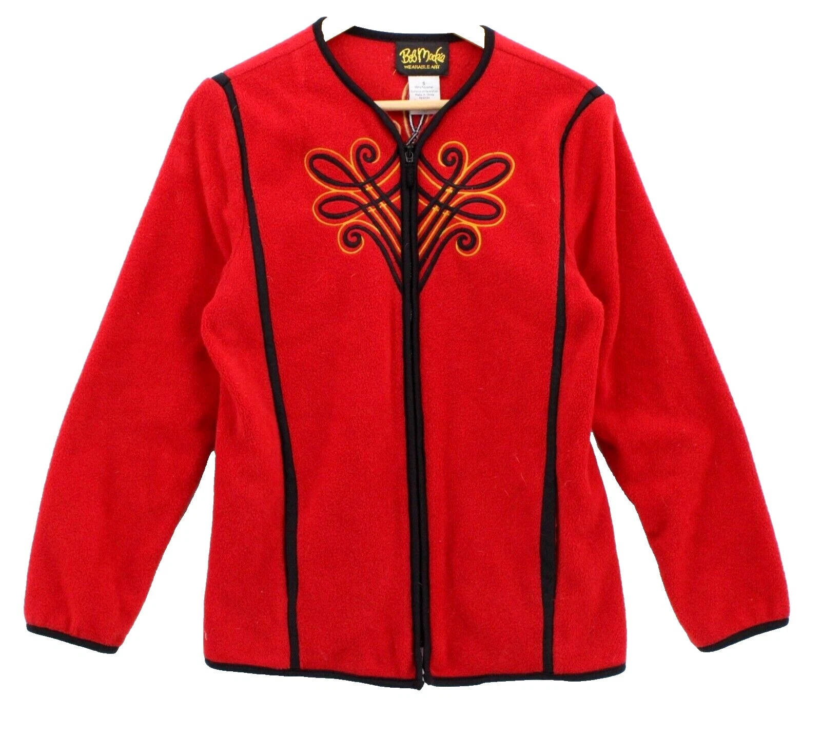 Mackie negro Floral abrigos, chaquetas y chalecos para Mujeres