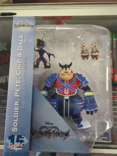 DIAMOND SELECT TOYS Kingdom Hearts Select Series 2: Pete, Chip & Dale, & Soldier