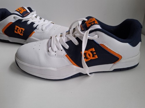 DC Shoes DCshoeCoUSA Skater Schuhe ca Gr 10 / 45 weiß blau Echtes Leder TOP - Bild 2 von 20