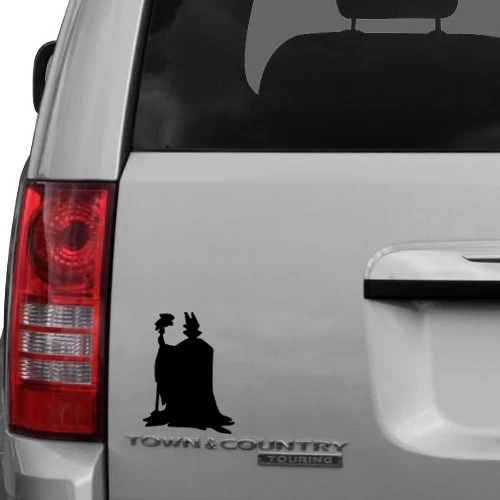 Maleficent vinyl decal Sticker for Trackpad Macbook Laptop Car window smartphone - Image 2 of 4