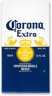 Corona Extra Label Beach Bath Towel 30 x 60 Fabric 100% Cotton Velour