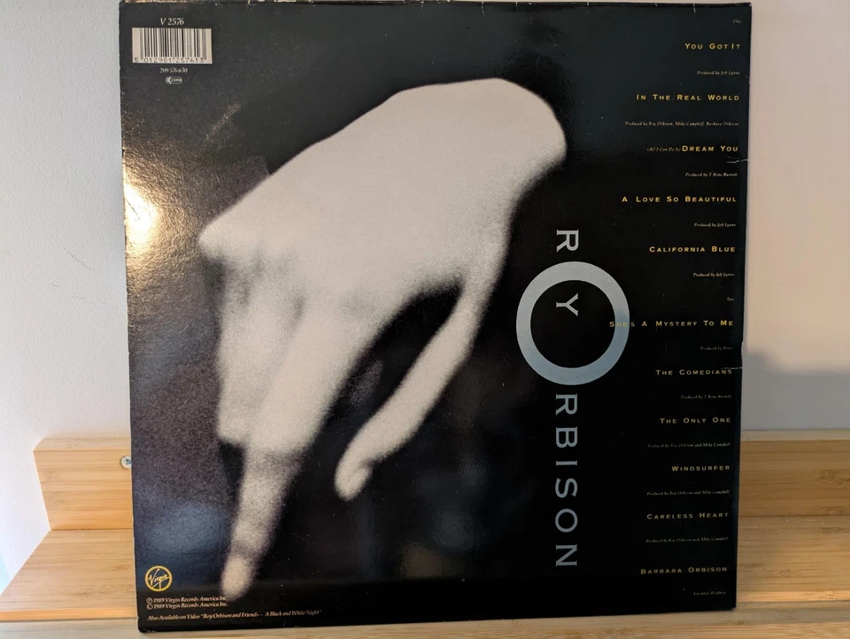 Roy Orbison - Mystery Girl (1989) Vinyl LP V 2576 UK First Pressing VG+ - Image 2 of 4