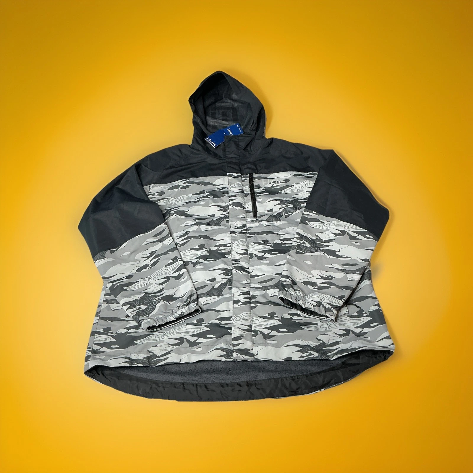 Huk Grand Banks Waterproof Hooded Fishing Jacket Mens XL New W/tags
Opens in a new window or tab