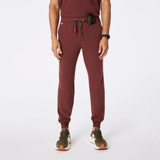 Figs Men's Tansen Jogger Scrub Pants - Limited Ed. Walnut NWT - Size Large Reg.