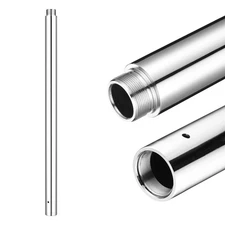 Yescom 750 mm New Chrome Dancing Pole Extension for 45 mm Spinning Pole, Silver