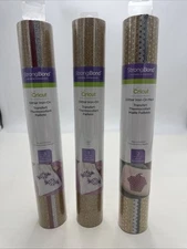 NEW MIXED Lot of 3 Cricut STRONGBOND EVERYDAY IRON ON Vinyl Sheets Crafts Decor