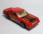 Vintage Hot Wheels Mainline #1700 Dodge Mirada Stocker in Red w/Hong Kong Base