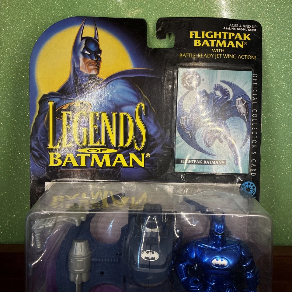 Экшн-фигурка Бэтмена 1995 Kenner Legends of Batman Flightpak отличное состояние товара - Изображение 3 из 4
