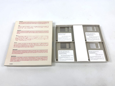 Vintage Rare IBM OS/2 Lan Server Version 3.0 Entry Set 3.5'' Floppy Disks Only