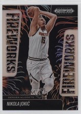 2024-25 Panini Prizm Black Fireworks Silver Prizm Nikola Jokic #7 10no
