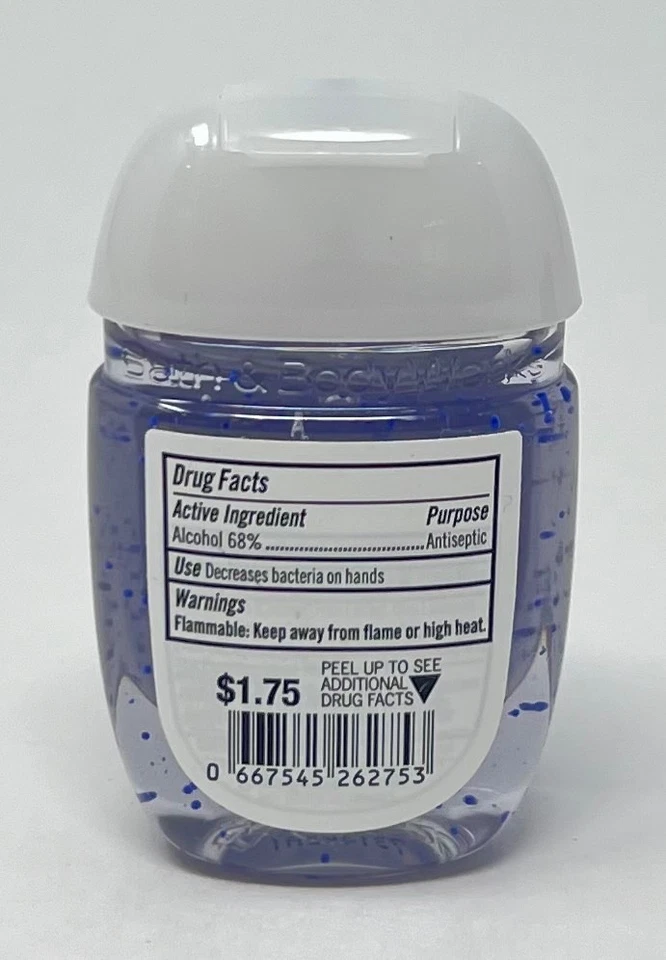 5 BATH & BODY WORKS THANK YOU BERRY LEMONADE POCKETBAC ANTI BACTERIAL HAND GEL - Image 4 of 4