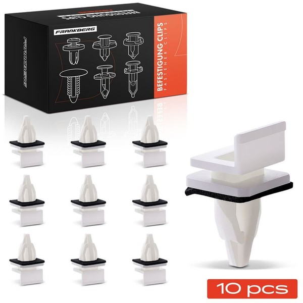 Frankberg 10X NYLON-CLIP Weiß Passend FüR Honda Accord Civic CR-V CRX Element FR-image