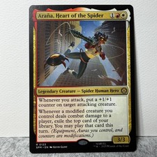 ARANA, HEART OF THE SPIDER MARVEL'S SPIDER-MAN MAGIC: THE GATHERING 123 RARE LP
