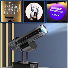 IP65 Waterproof 55W Custom Logo Projector Rotating for Shop Outdoor Advertising
