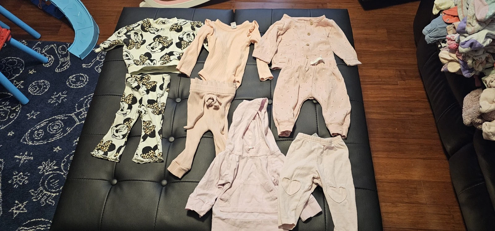 Baby Girl 3 To 6 Months Lot Bundle Of Clothes outfits Euc Minnie Mouse