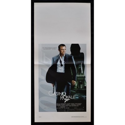 Plakat 007 Casino Royale James Bond Daniel Craig Giannini Santamaria B388