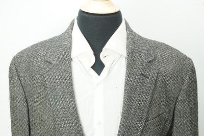 Polo Ralph Lauren Gray Black Herringbone Wool Tweed Sport Coat