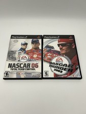 NASCAR Thunder 2003 & 2006 PlayStation 2 PS2 CIB Black Label Clean Disc Working
