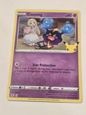 Cosmog 013/025 Holo Rare Celebrations Pokemon Card