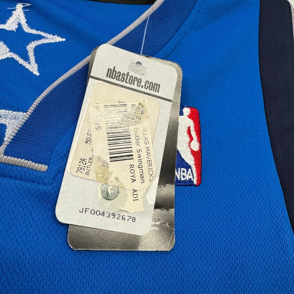Dallas Maverick Caron Butler 4 Adidas Swingman Jersey Blue Sz XL NWT Autographed - Image 4 of 4