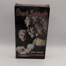 VCI Home Video Horror Black Sabbath VHS 1963 Boris Karloff Mario Bava