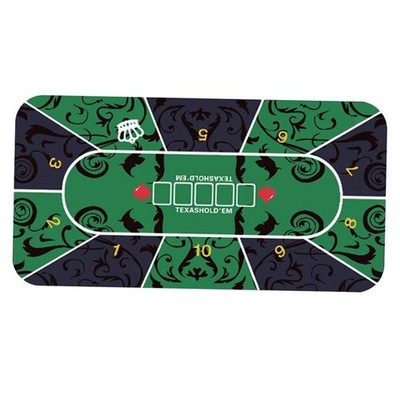 Pokertisch Layout Profi Blackjack Glücksspiel Tischplatte Matte Casino Craps