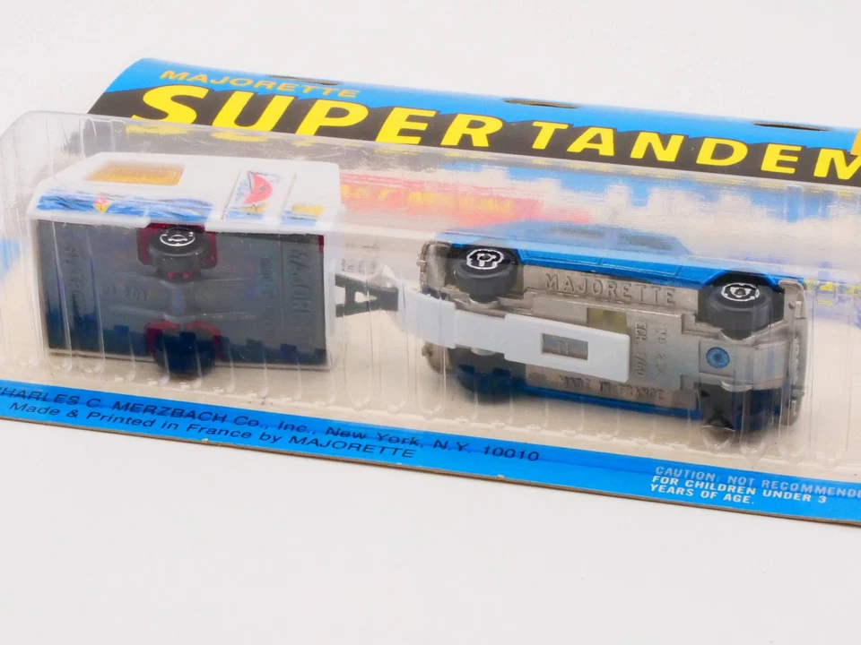 Majorette 368 Super Tandems Simca 1100 Ti Caravan USA Moc ! Boxed 1704-17-39 - Image 2 of 4