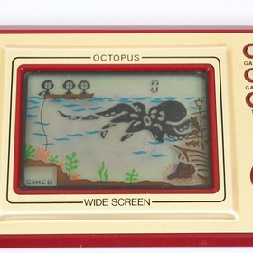 Nintendo Game & Watch Octopus OC-22 Wide Screen Handheld Vintage