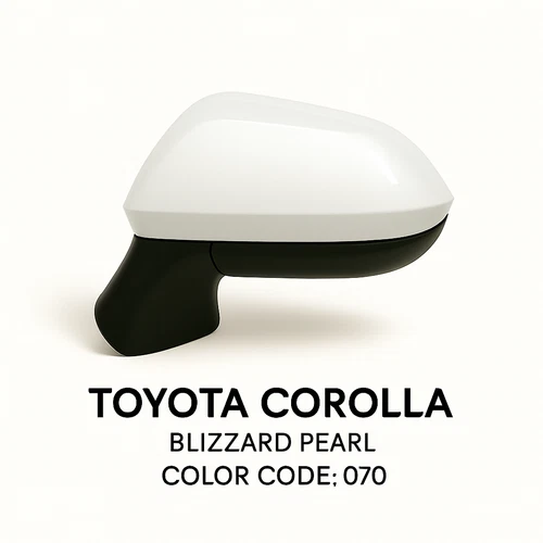 NEW PEARL Mirror fits 20-21 Toyota Corolla Driver Side LH Power Heated 