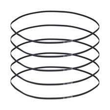 900mm GT-2 Timing Belt, 5pcs 6mm Width 2mm Pitch 3D Printing Closed Loop, Black