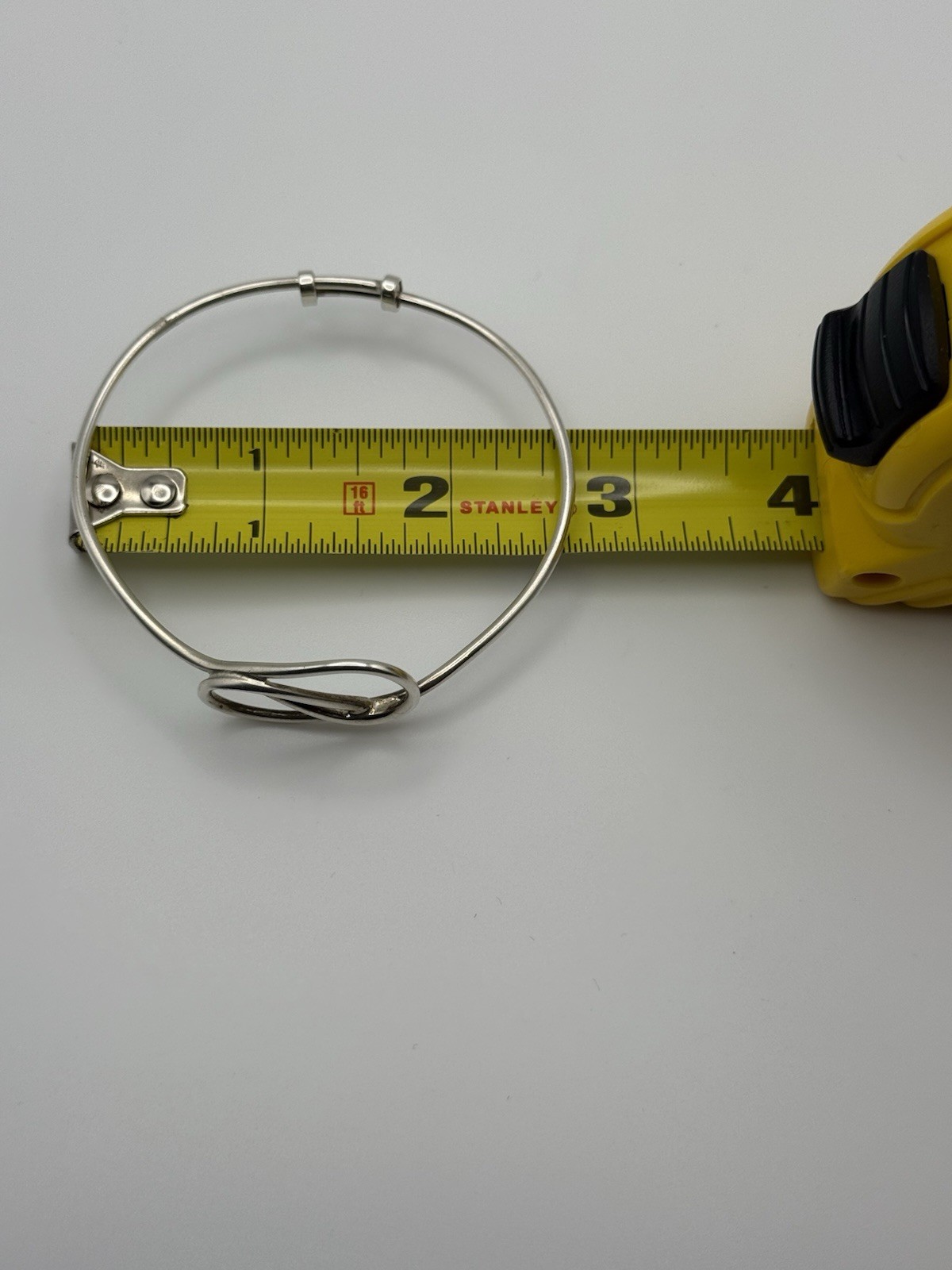 Infinity Adjustable Cuff Bracelet Sterling Silver… - image 4