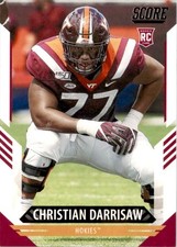 Christian Darrisaw 2021 Score RC #369 Virginia Tech Hokies