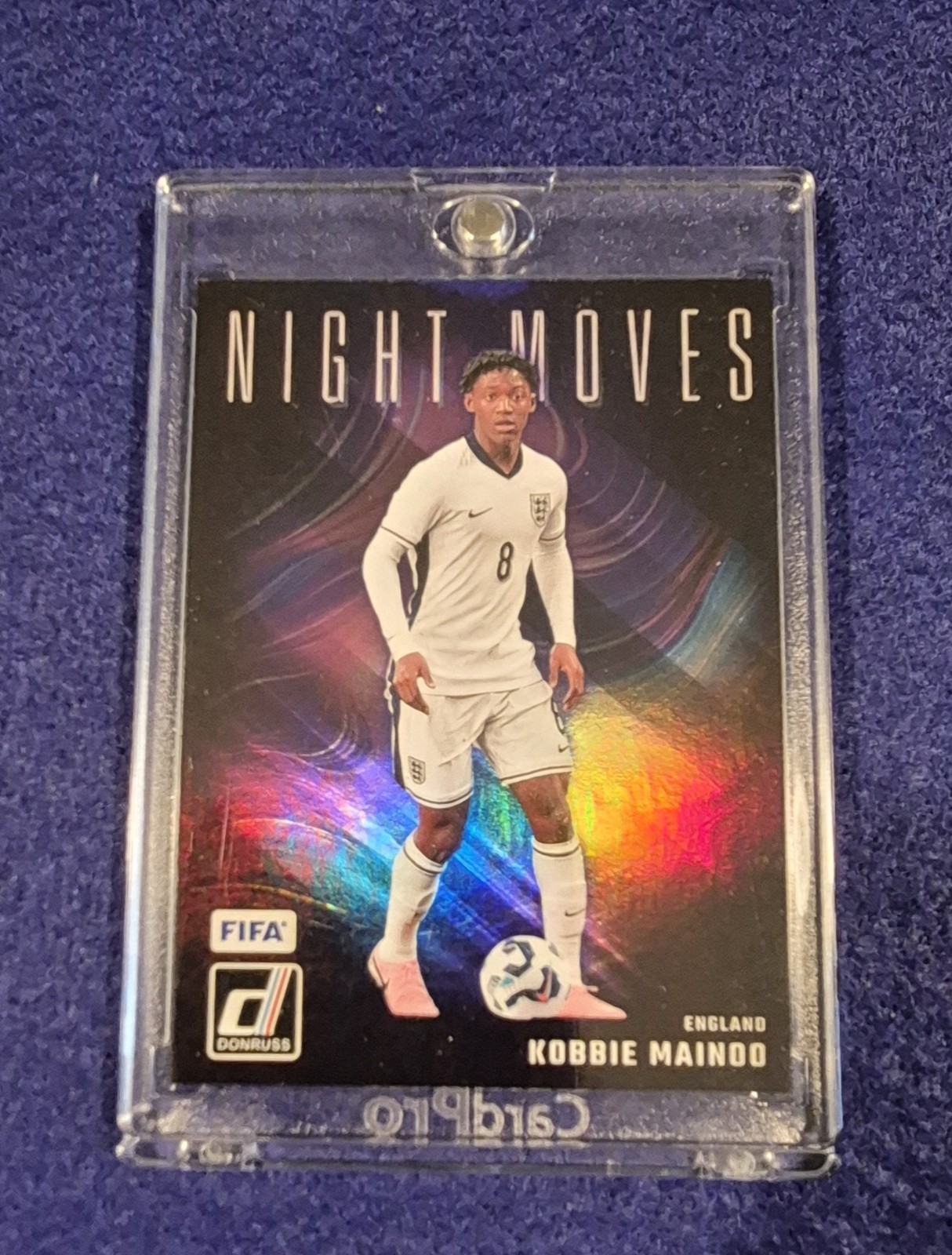24-25 Panini Donruss Kobbie Mainoo Night Moves Case Hit SSP #14