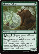 Gnarlid Colony 224 MTG Foundations C NM