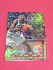 MARCUS CAMBY - 1996-97 FLEER FLAIR SHOWCASE ROW 1 ROOKIE RC CARD #49. rookie card picture
