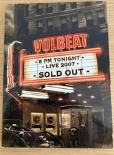 VOLBEAT Live: Sold Out -  2 DVD's, 2008 - Like New - Booklet Included