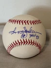 Reggie Jackson Autographed MLB Baseball HOF 93 Inscription - Clean/No Yellowing