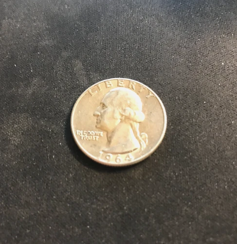 1964-P  Washington Quarter VG "Free Shipping"