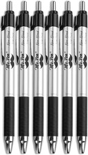 - Retractable Bible Journaling Pens, 6 Pack, Black Ink, 0.7 mm Fine Tip, Smooth
