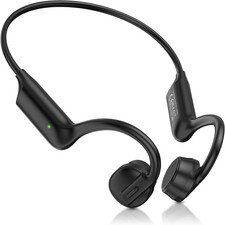 Bone Conduction Headphones Bluetooth 5.4 Open Ear Headphones with Mic, Wireless